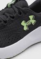 Tenis Running Under Armour Charged Surge 4  Negro de Under Armour