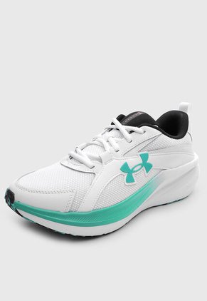Tenis Running Under Armour Charged+ Assert 11 Blanco