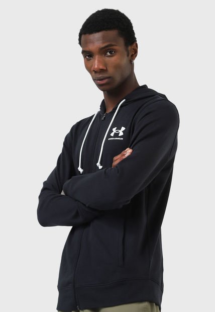 Hoodie Negro UNDER ARMOUR