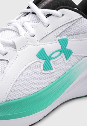 Tenis Running Under Armour Charged+ Assert 11 Blanco
