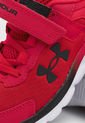 Tenis Running Rojo-Blanco-Negro UNDER ARMOUR KIDS  UA Assert 9 de Under Armour