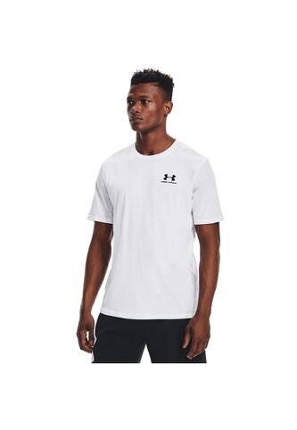 Camiseta Hombre UNDER ARMOUR UA SPORTSTYLE LC SS- Blanco Under Armour Under Armour