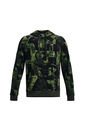 Buzo Capota HOMBRE VERDE RIVAL FLC MACRO B HD 1373715-310-5VR Under Armour de Under Armour
