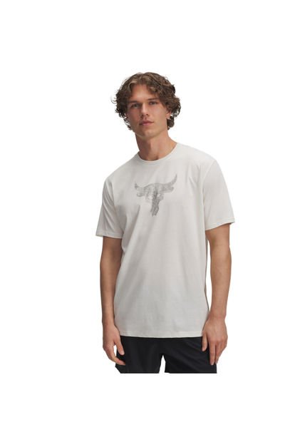 Camiseta Hombre Under Armour PJT RCK BRHM BULL SS Marron Under Armour