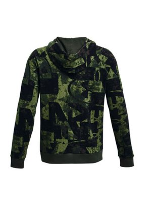 Buzo Capota HOMBRE VERDE RIVAL FLC MACRO B HD 1373715-310-5VR Under Armour