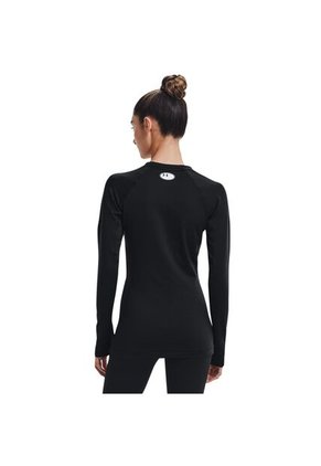 Camiseta Compresión UA CG Authentics Crew Mujer 1368701-001-N11 Under Armour