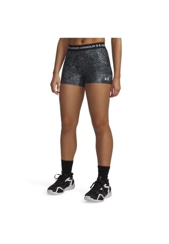 Short Mujer Under Armour HEATGEAR PRNT SHORTY Negro Under Armour Under Armour