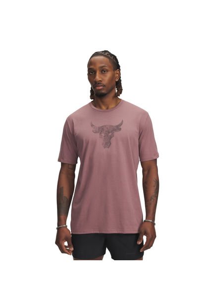 Camiseta Hombre Under Armour PJT RCK BRHM BULL SS Multicolor Under Armour