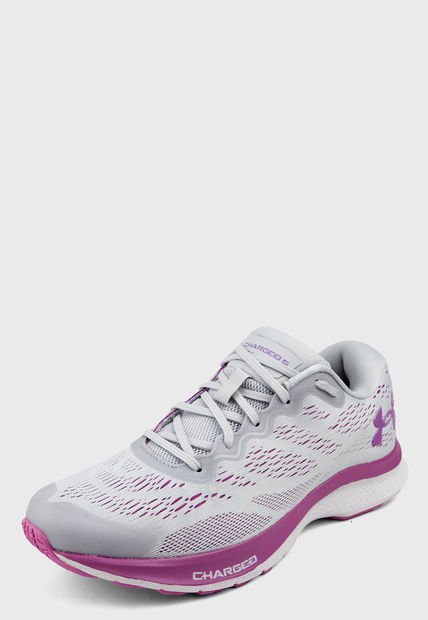 Tenis Running Gris-Morado UNDER ARMOUR Charged Bandit 6