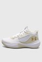 Tenis Basketball Blanco-Beige UNDER ARMOUR Lockdown 6 de Under Armour