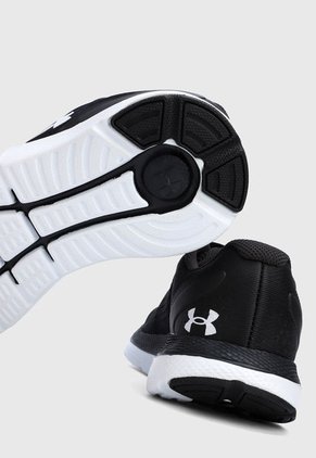 Tenis Running Negro-Blanco UNDER ARMOUR