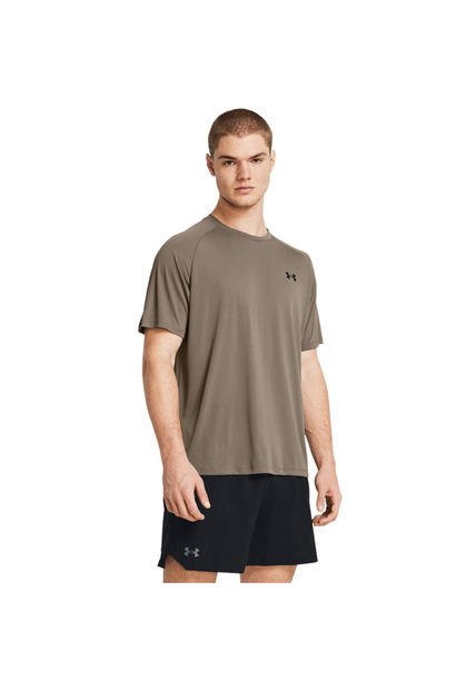 Camiseta Hombre UNDER ARMOUR UA TECH 2.0 SS TEE Marron Under Armour