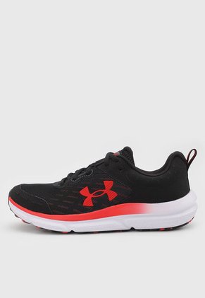 Tenis Running Negro-Rojo-Blanco UNDER ARMOUR Charged Assert 10