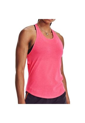 Camiseta Esqueleto Under Armour Streaker Mujer-Rosa