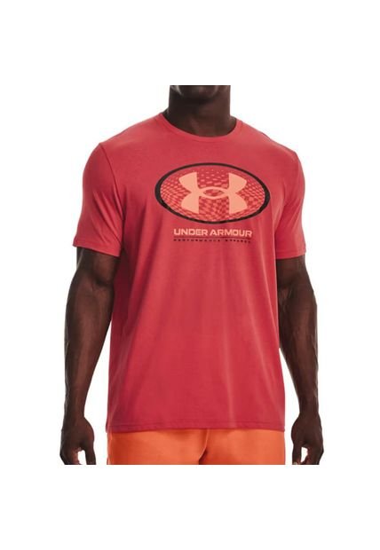 Camiseta Under Armour Lockertag-Rojo