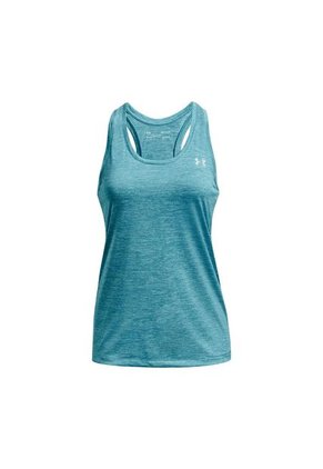 Camiseta Esqueleto Tech Tank Mujer-Azul