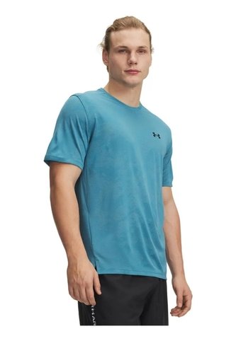 Camiseta Hombre UNDER ARMOUR TECH VENT JCQRD SS Azul Under Armour Under Armour