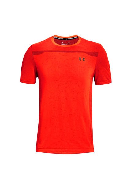Camiseta Under Armour Seamless-Rojo