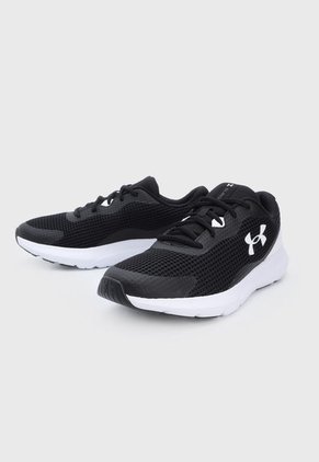 Tenis Running Negro-Blanco UNDER ARMOUR Surge 3