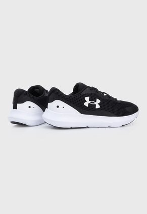 Tenis Running Negro-Blanco UNDER ARMOUR Surge 3