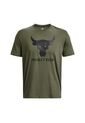 Camiseta Under Armour Rck Brhma Ss-Verde de Under Armour