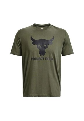 Camiseta Under Armour Rck Brhma Ss-Verde
