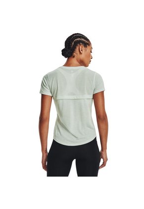Camiseta MUJER VERDE STREAKER SS-GRN 1361371-592-5VR Under Armour