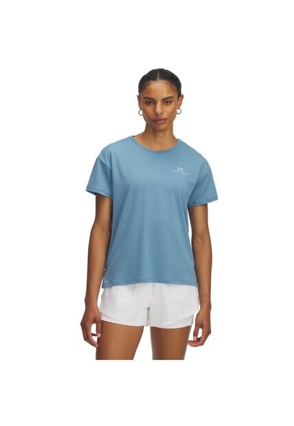 Camiseta Mujer Under Armour LAUNCH PRO 7 SHORTS Azul Under Armour