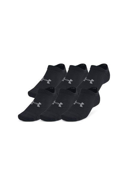 Medias Hombre Under Armour ESSENTIAL NO SHW 6PK Negro Under Armour
