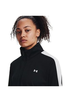 Sudadera Under Armour Tricot Tracksuit Mujer-Negro
