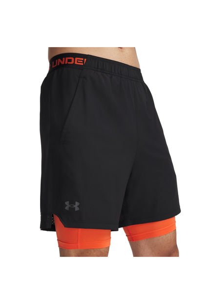 Short Hombre UNDER ARMOUR VANISH WOVEN 2N1 STS Negro Under Armour