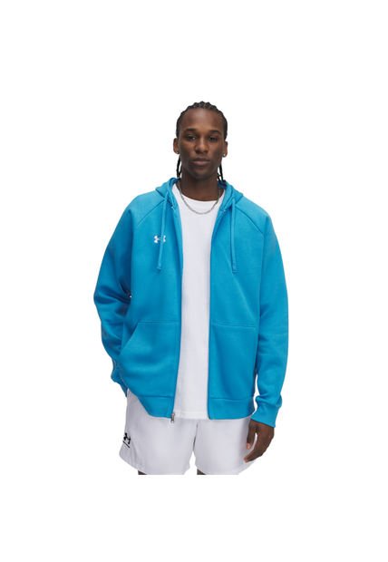 Chaqueta Hombre UNDER ARMOUR RIVAL FLCE FZ HOODIE Azul Under Armour