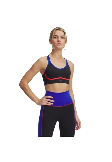 Sujetador Mujer Under Armour Pjt Rck Bra Negro Under Armour