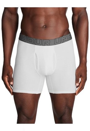 Boxer Hombre UNDER ARMOUR PRFRMNC COTTON SOLID Blanco Under Armour