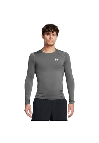 Camiseta Hombre UNDER ARMOUR UA HG ARMOUR COMP LS Gris Under Armour Under Armour