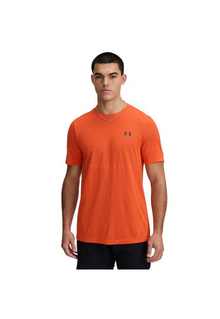 Camiseta Hombre UNDER ARMOUR VANSH ELITE SMLSS SS Naranja Under Armour