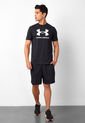 Camiseta UNDER ARMOUR Sportstyle Logo Negro de Under Armour