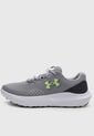 Tenis Running Under Armour Charged Surge 4 Gris de Under Armour