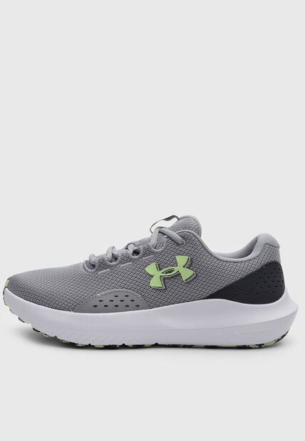 Tenis Running Under Armour Charged Surge 4 Gris