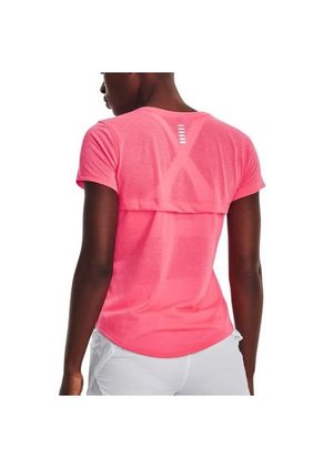 Camiseta Under Armpur Streaker Mujer-Rosa