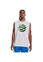 Camiseta Hombre UNDER ARMOUR CURRY SLVS TEE Blanco Under Armour de Under Armour