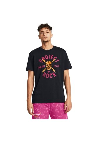 Camiseta Hombre UNDER ARMOUR PJT RCK TC GRPHC HWT Negro Under Armour Under Armour