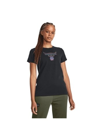 Camiseta Mujer UNDER ARMOUR PJT RCK NGHT SS HW Q Negro Under Armour Under Armour