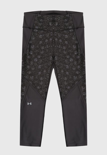 Leggings Negro-Gris UNDER ARMOUR Ankle Crop