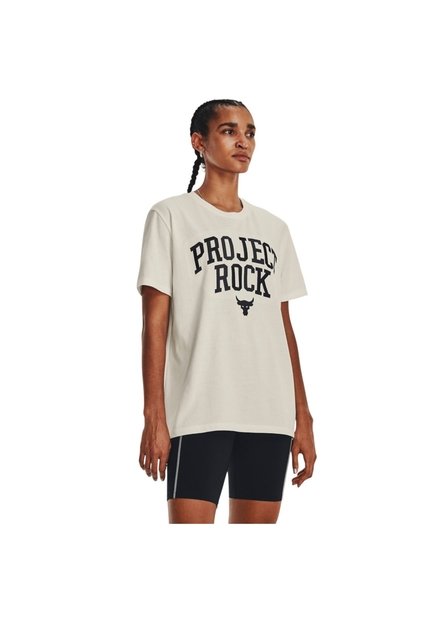 Camiseta Blanco Mujer PJT ROCK HWT CAMPUS 1377449-130-022 Under Armour