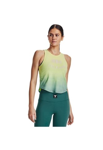 Camiseta Verde Mujer PJT RCK STATE OF MIN 1377450-391-5VR Under Armour Under Armour
