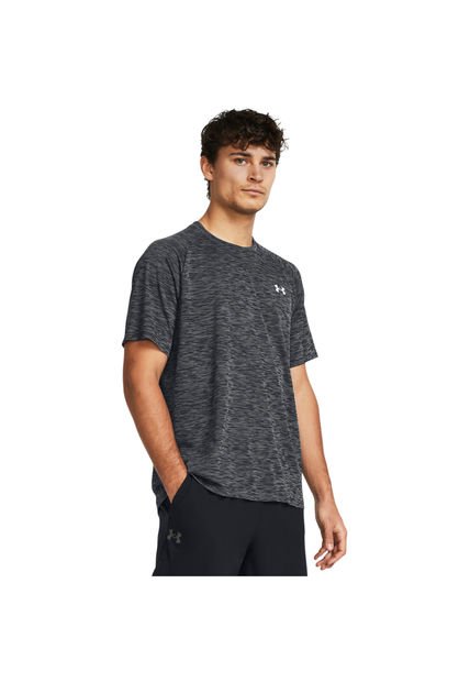 Camiseta Hombre UNDER ARMOUR UA TECH TEXTURED SS Negro Under Armour