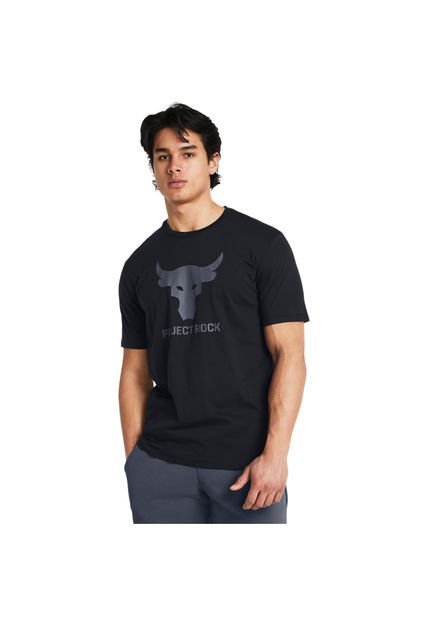 Camiseta Hombre UNDER ARMOUR PJT RCK PAYOFF GRAPH Negro Under Armour