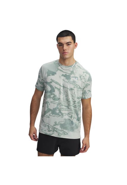 Camiseta Hombre UNDER ARMOUR VANSH ENRGY PRNTD SS Verde Under Armour