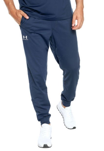 Pantalón Azul UNDER ARMOUR SPORTSTYLE TRICOT
